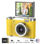 4K Digital Camera CCD 180° Flip Screen Selfie Camera