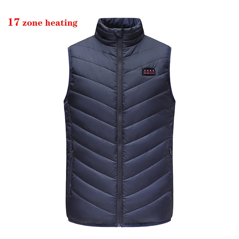 17/13/9 Areas Usb Heated Jacket Men Women Electric
