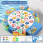 Magnetic Rotating Fishing Game Plate - Fishing Toy with Music