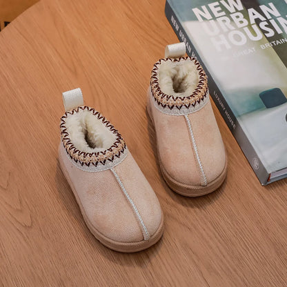 2025 New Fashion Children's Ankle Boots Soft Winter Causal Girls