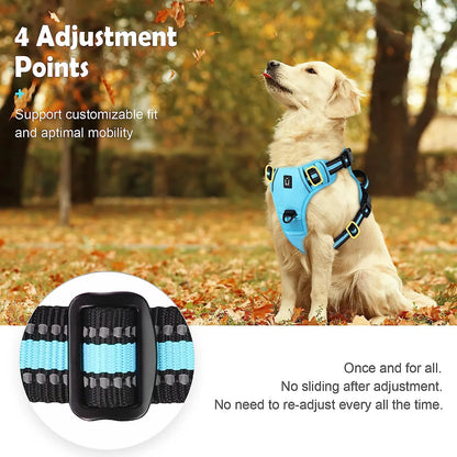 No Pull Dog Harness, Adjustable Soft Padded