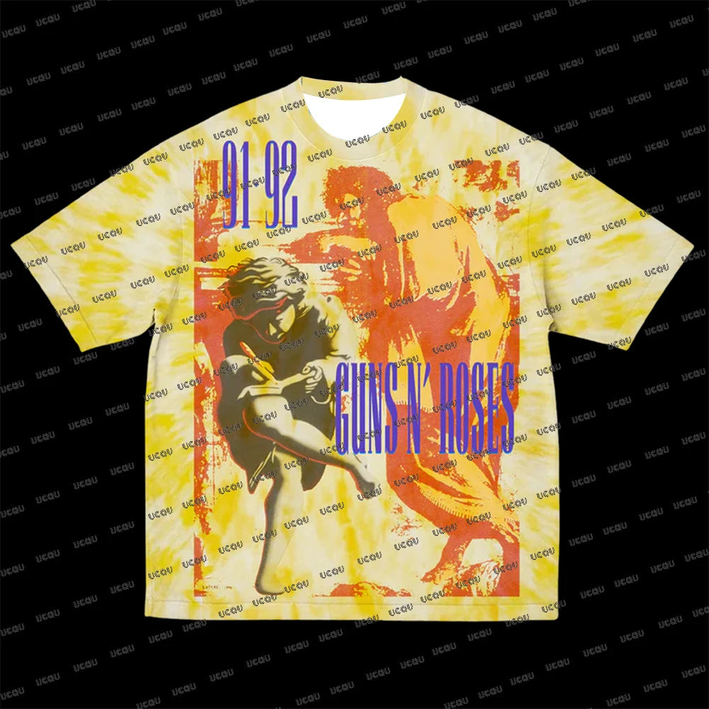 Guns N’ Roses 2025 World Tour Schedule List TShirt