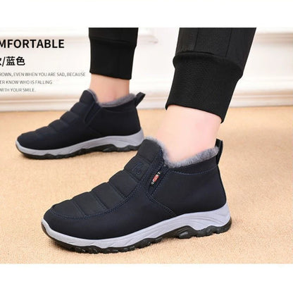 Men's Shoes Autumn Winter Casual Cotton Warm Wear Resistant