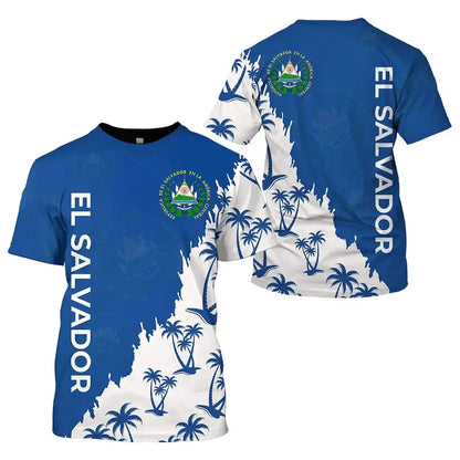 El Salvador Flag Football Jersey 3D Print