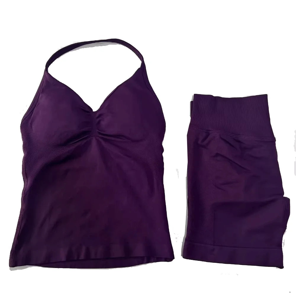 2 Pieces Set Yoga Dfyoga Leggings Set   Women