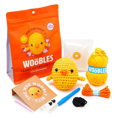 Non-Finished Product Beginner Crochet Kit DIY Crochet Stuffed Animal Kits ﻿