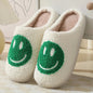 Smiley Face Cotton Slippers Women's Indoor Home