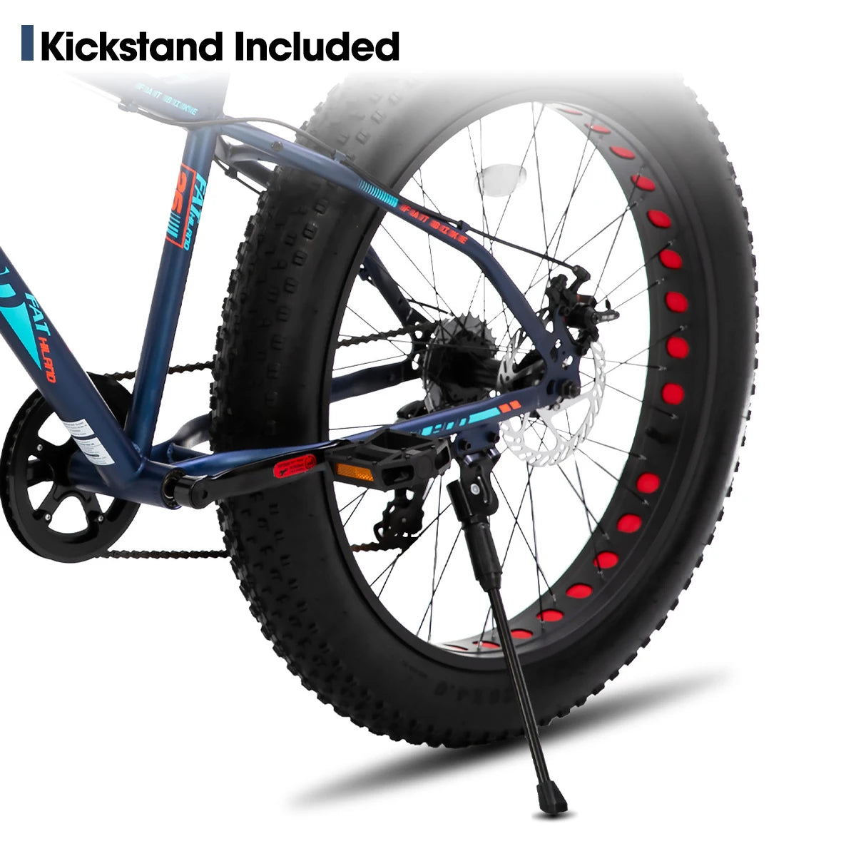 Hiland 20 Inch Kids' Bicycles Fat Tire Mountain Bike for  Age 5 + Years,