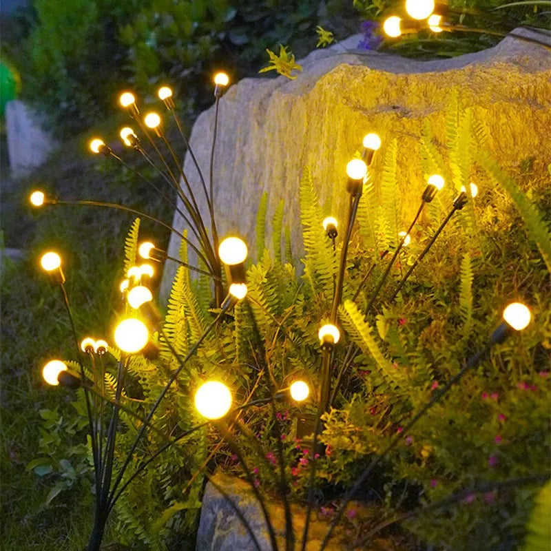 Garden Lights-New Upgraded Solar Powered Firefly Lights Outdoor
