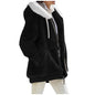 Autumn Winter Fashion Women's Coat New Casual Hooded