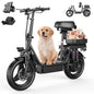UPlee GQ8 Electric Bike For Adults, Folding Electric Bike,