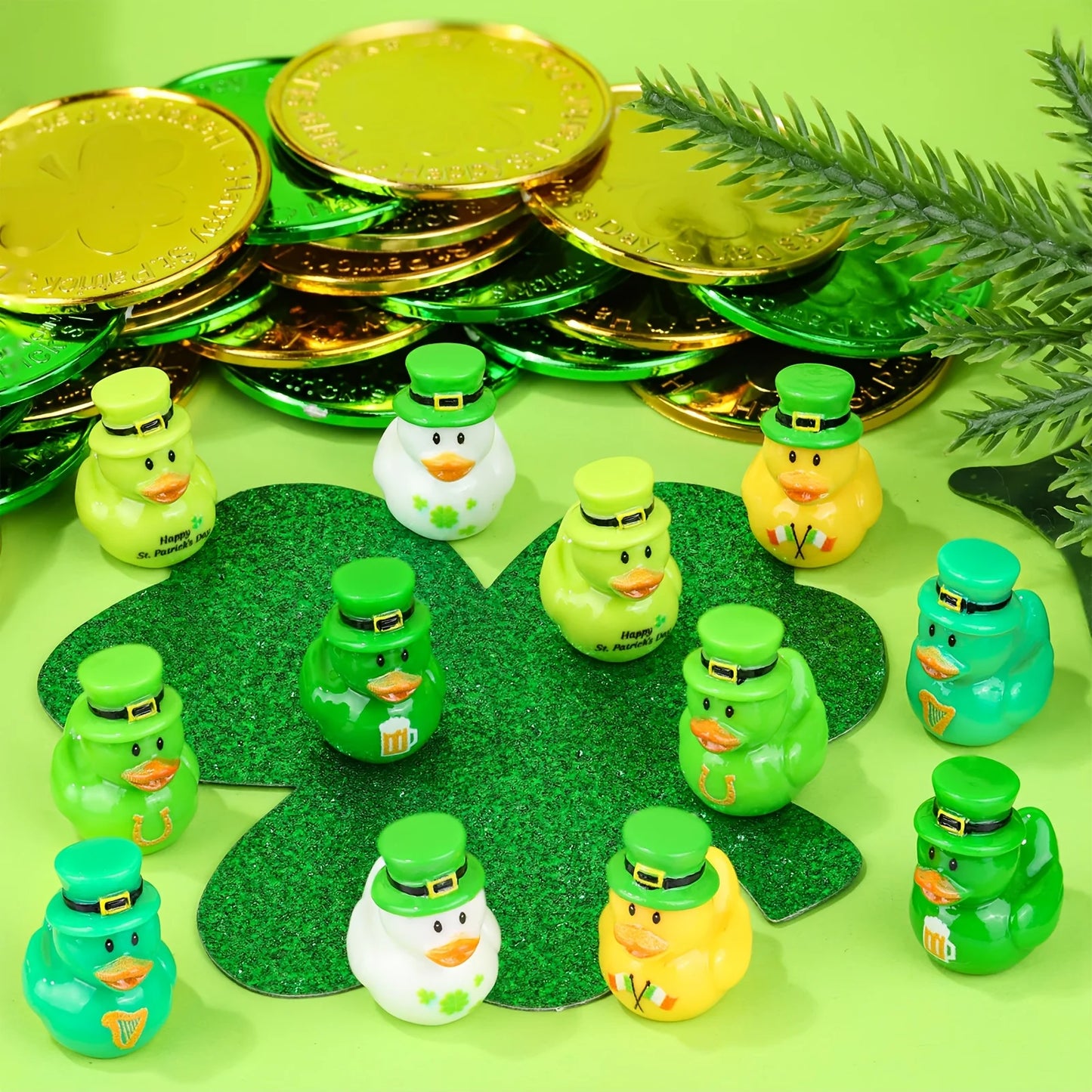 10/20pcs New St. Patrick’s Day Mini Resin
