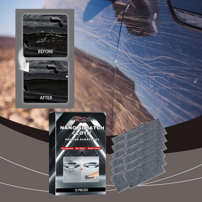 Car Scratches Nano Cloth Car Nano Sparkle Cloth Easily Repair Paint