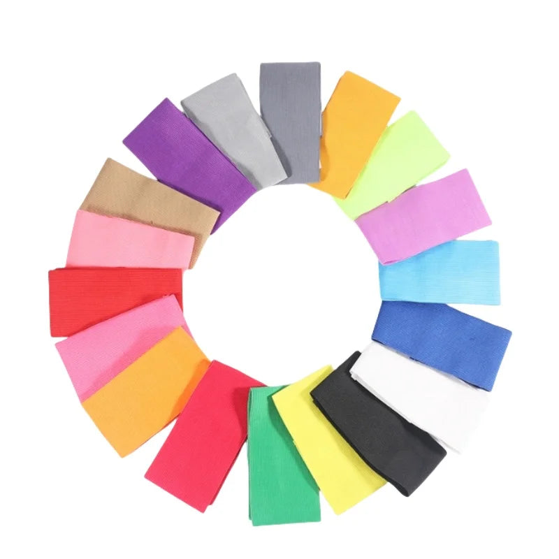 Non-slip Football Captain Armband Elasticity Visibility Sports Arm Band 15 Colors Available Professional Soccer Armbands