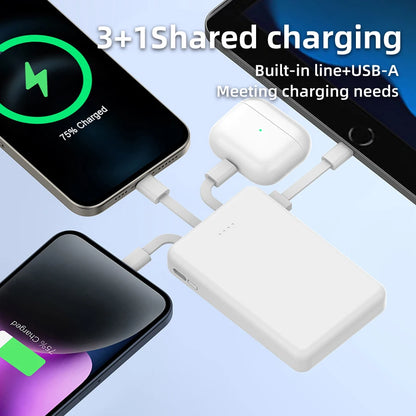 Mini Compact Portable Power Bank 5000Mah Mobile Phone Charger,