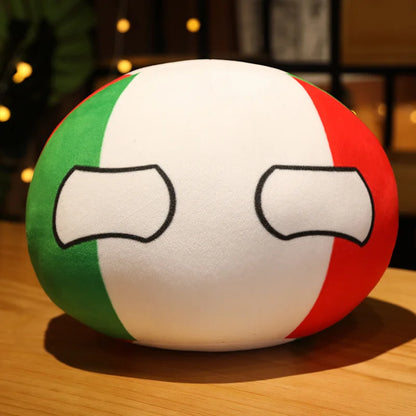 Hot  10/30/50cm Polandball Country Ball Toy Plush Pendant Plush Doll