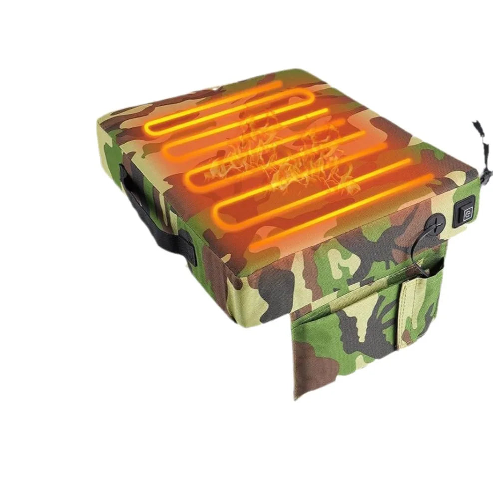 Camouflage Heated Seat Cushion for Sports Fields