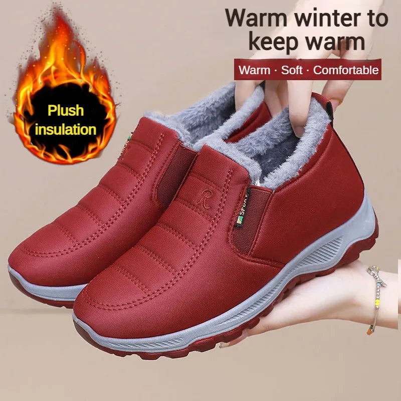 Men's Shoes Autumn Winter Casual Cotton Warm Wear Resistant