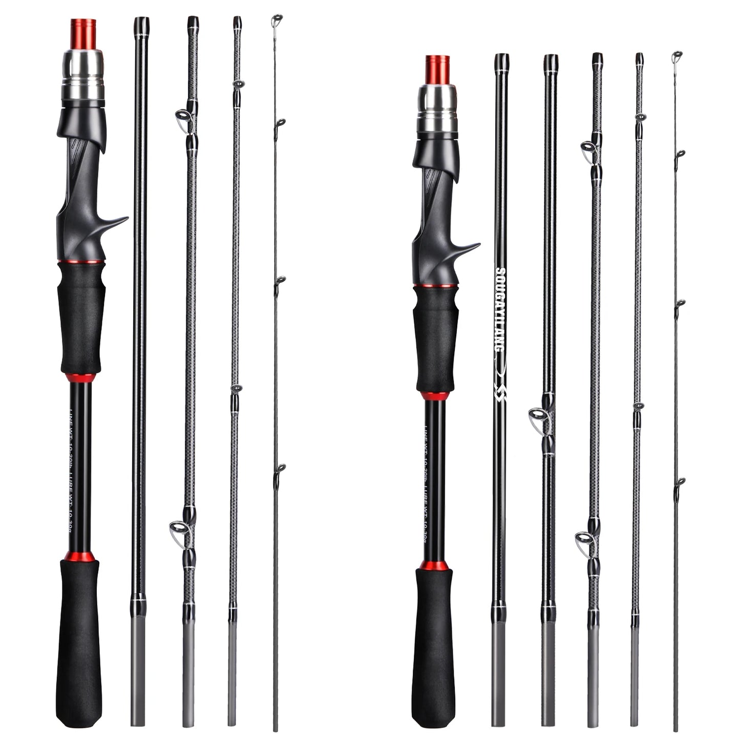 Sougayilang 1.8m 2.1m Lure Fishing Rod Carbon Fiber