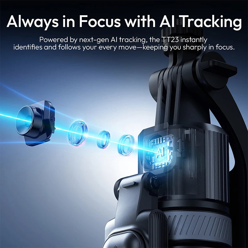 Ulanzi TT23 Auto-Tracking Selfie Stick Tripod Foaldable