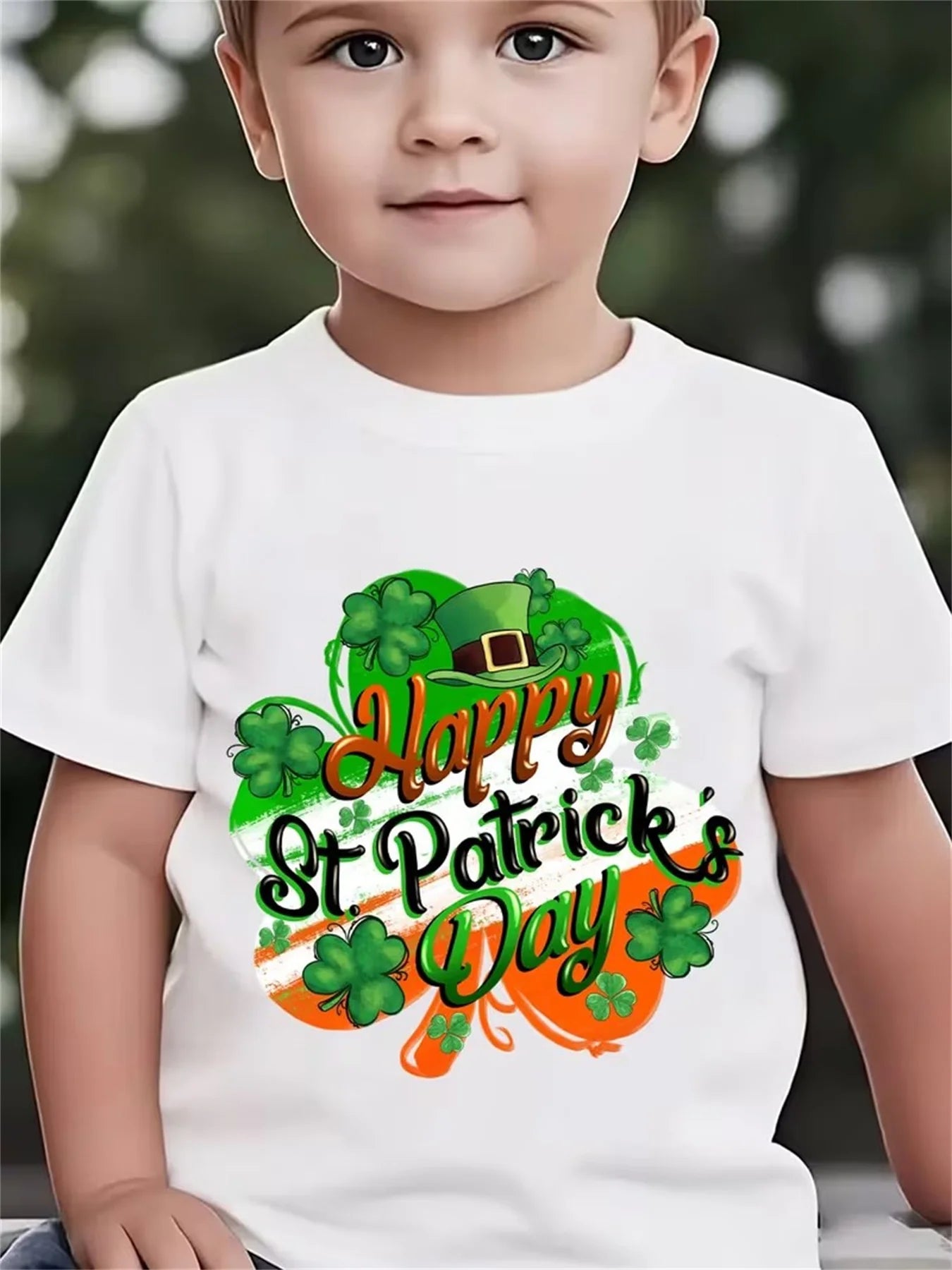 HAPPY ST PATRICKS DAY Children Boy Girl T shirt 2026