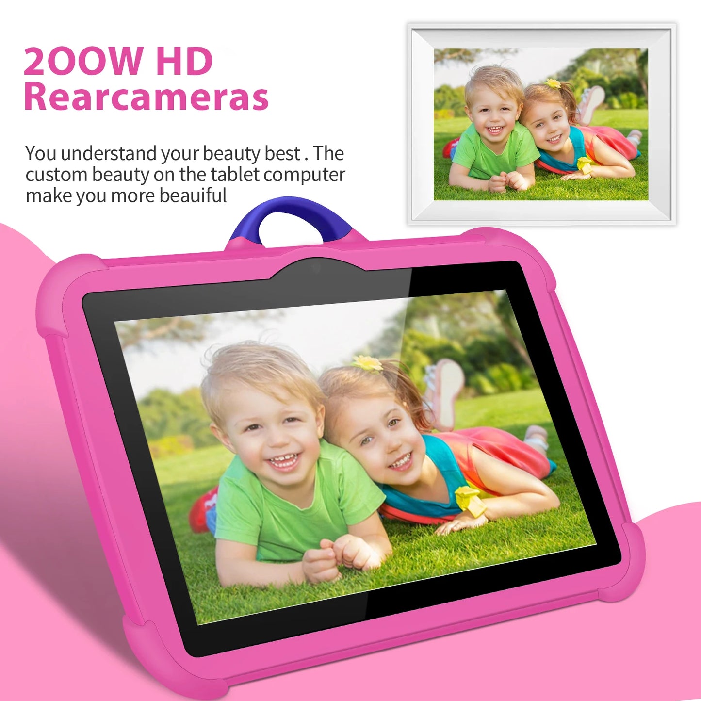 2025 New 7 Inch 5G WiFi Kids Tablets For Study Education