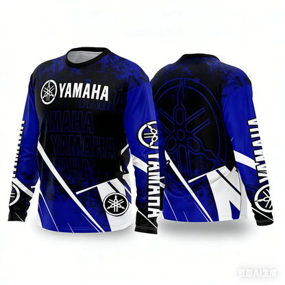 Summer YAMAHA Men Women Motorcycle Riding Suit