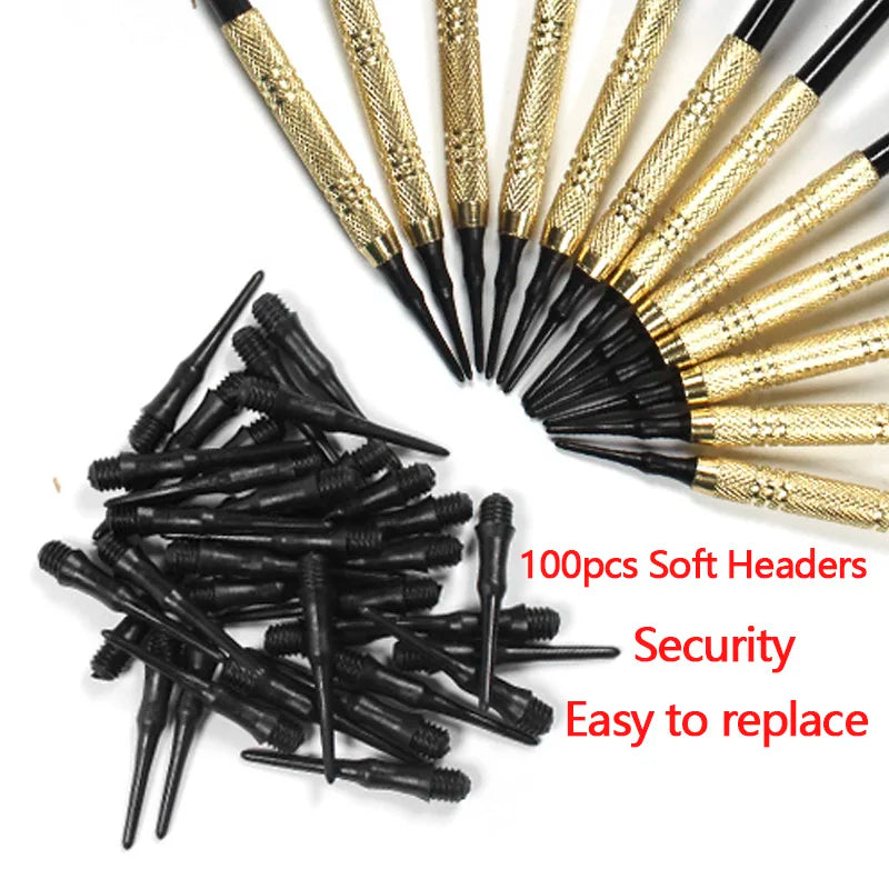 12 Pcs/Set Darts Professional 14g Safety Soft Tipped Darts