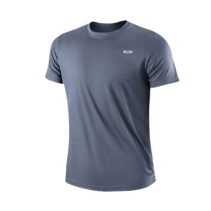 Men's Quick Dry Short Sleeve Gym Running Moisture Wicking