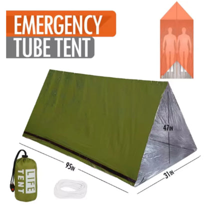 2 Person Emergency Tent Casa De Waterproof Camping Travel