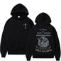 Harajuku Aesthetic Christian Jesus Church Hoodie Bible Verse