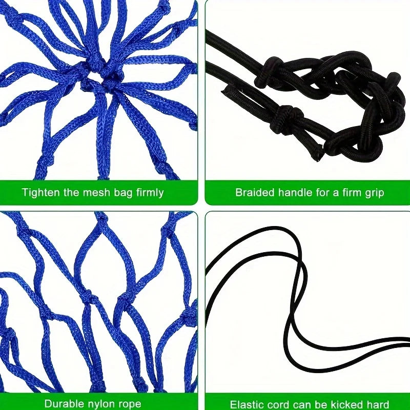 1pc football kicking trainer net bag portable