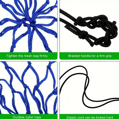 1pc football kicking trainer net bag portable