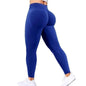 Seamless Women Solid Waist Yoga Pants
