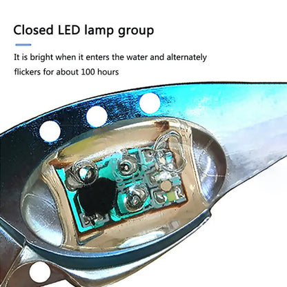 Underwater LED LIGHED VIBRATION SINKING LURE-SALTWATER