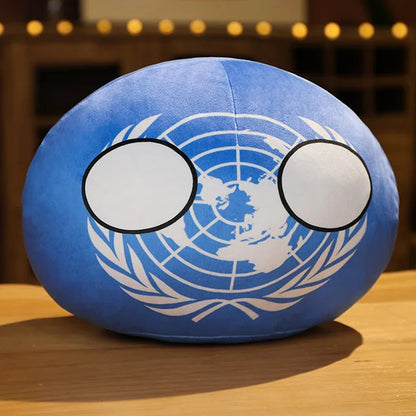 Hot  10/30/50cm Polandball Country Ball Toy Plush Pendant Plush Doll