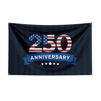 US 250th Anniversary 1776 2026 Semiquincentennial Flag, Independence