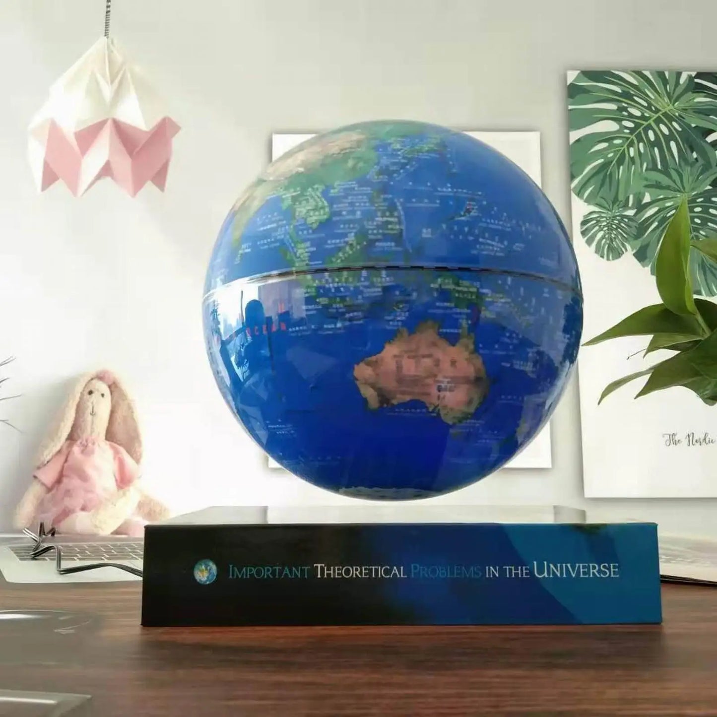 Creative Floating Magnetic Levitation Book Shape World