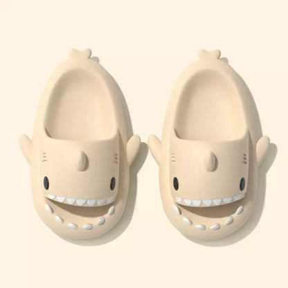 Men Shark Slippers Summer Women Slides Home Bathroom Flip