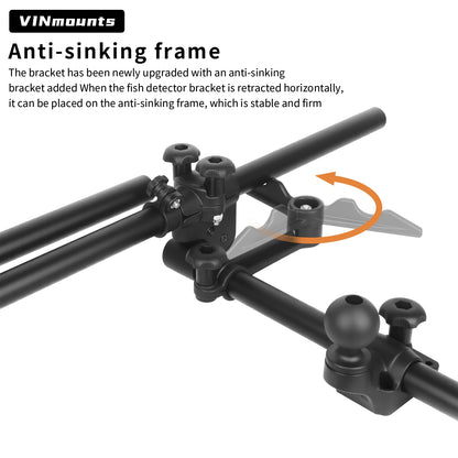VINmounts Upgrade Livescope Transducer Pole Mount
