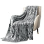 Flannel Fleece Throw Blanket for Couch Zebra Blanket