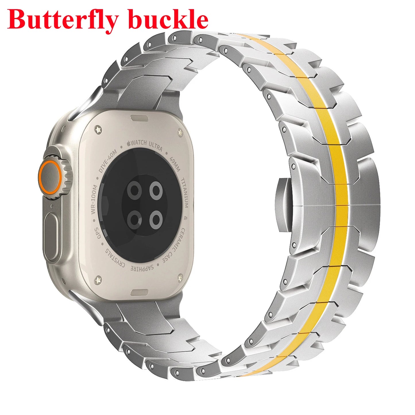 Stainless Steel Strap For Apple Watch Series