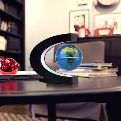 Magnetic Levitation Globe Novelty Ball Light Floating