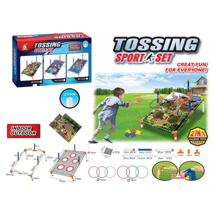 2-in-1 Funny Play Bean Bags Toy Game