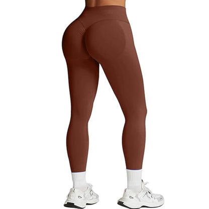 Seamless Women Solid Waist Yoga Pants