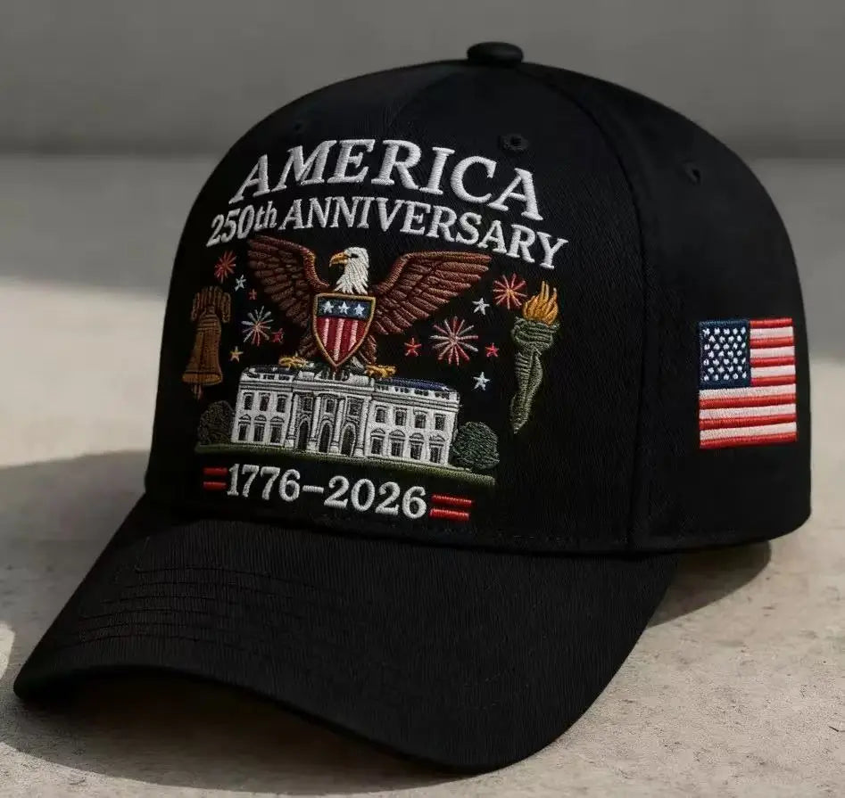 250th Anniversary of the United States Baseball Hats