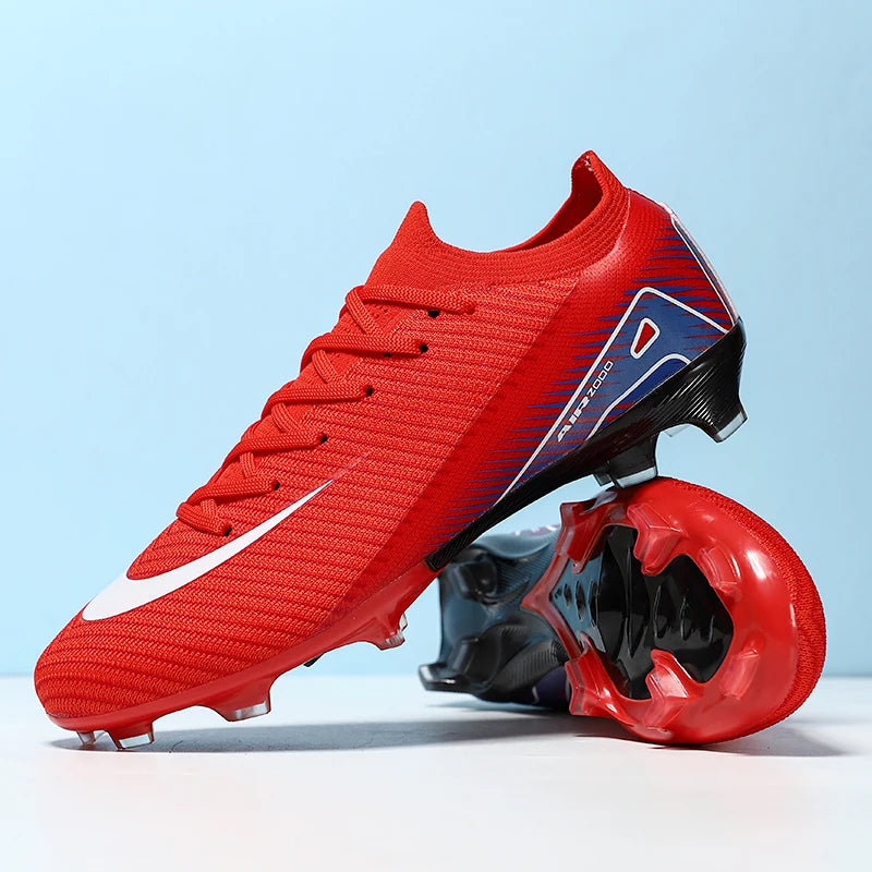 New Men Training Boys Football Boots Adult Outdoor Sport Soccer Shoes