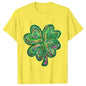 2025 St Patricks Day Shamrock Women T-Shirts