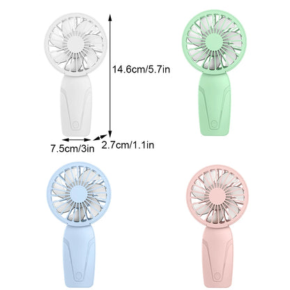 Portable Handheld Small Fan ABS Lightweight Cute