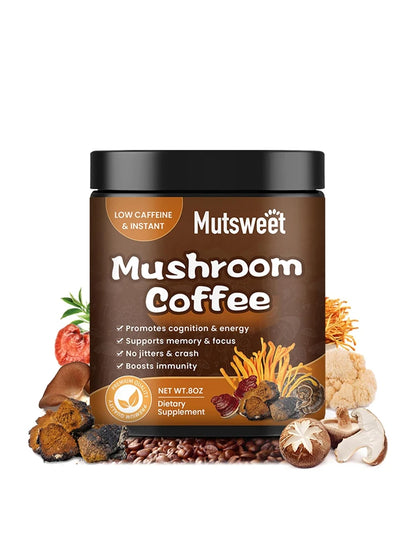 ﻿ Organic Ground Coffee with Lion's Mane Mushroom